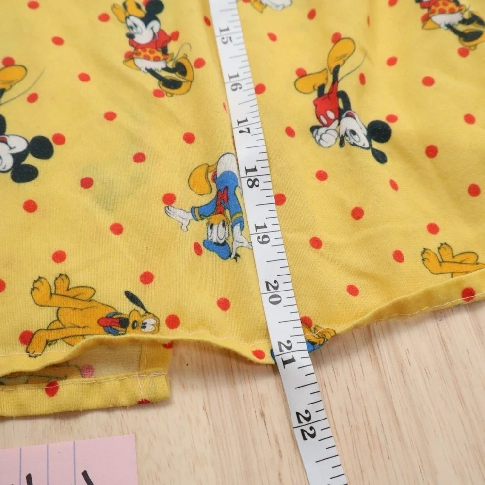 VTG Children's Pediatric Disney Mickey Minnie Mouse Goofy Pluto Hospital Gown